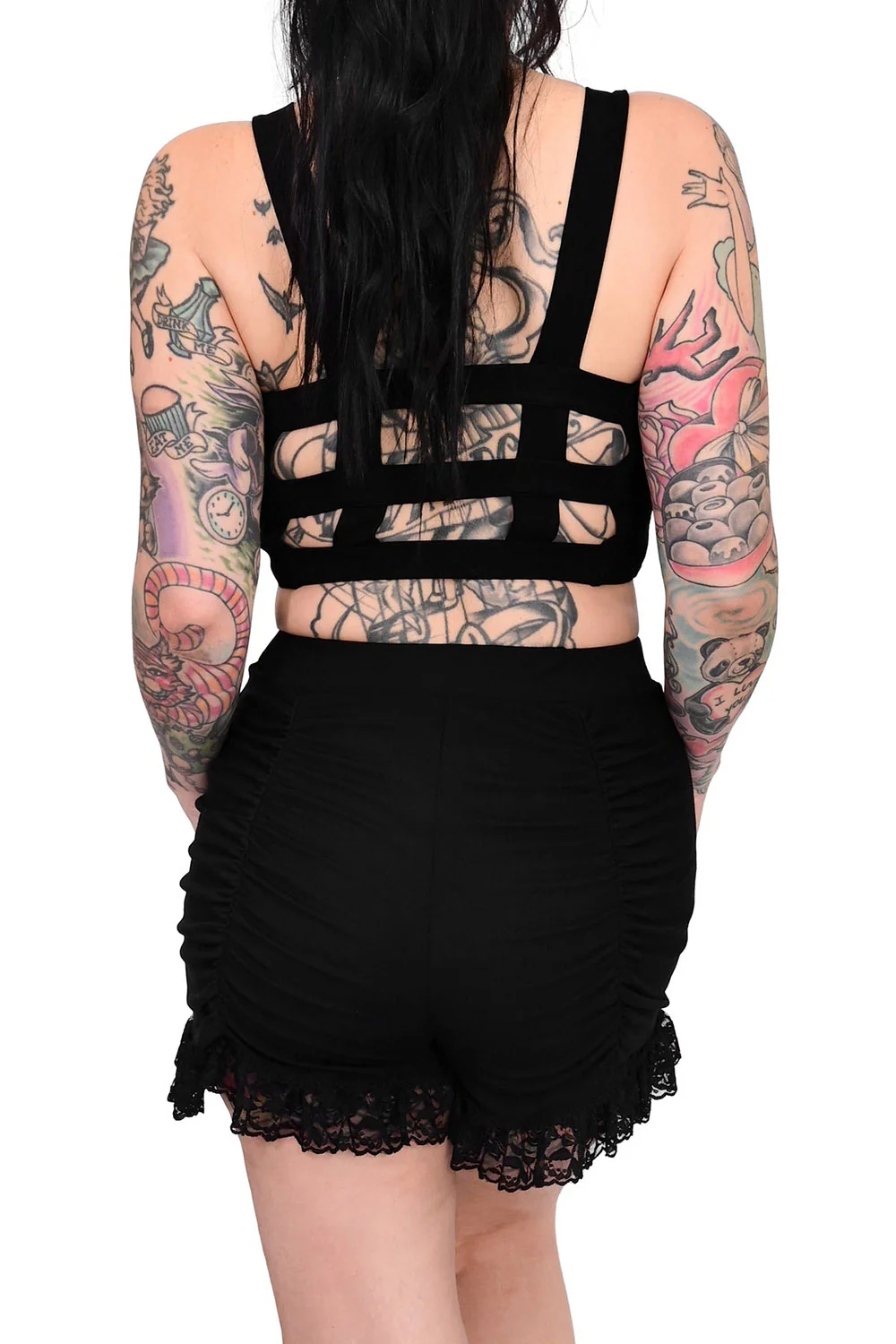 Signature Stretch Lace Bloomers Shorts - Image 7