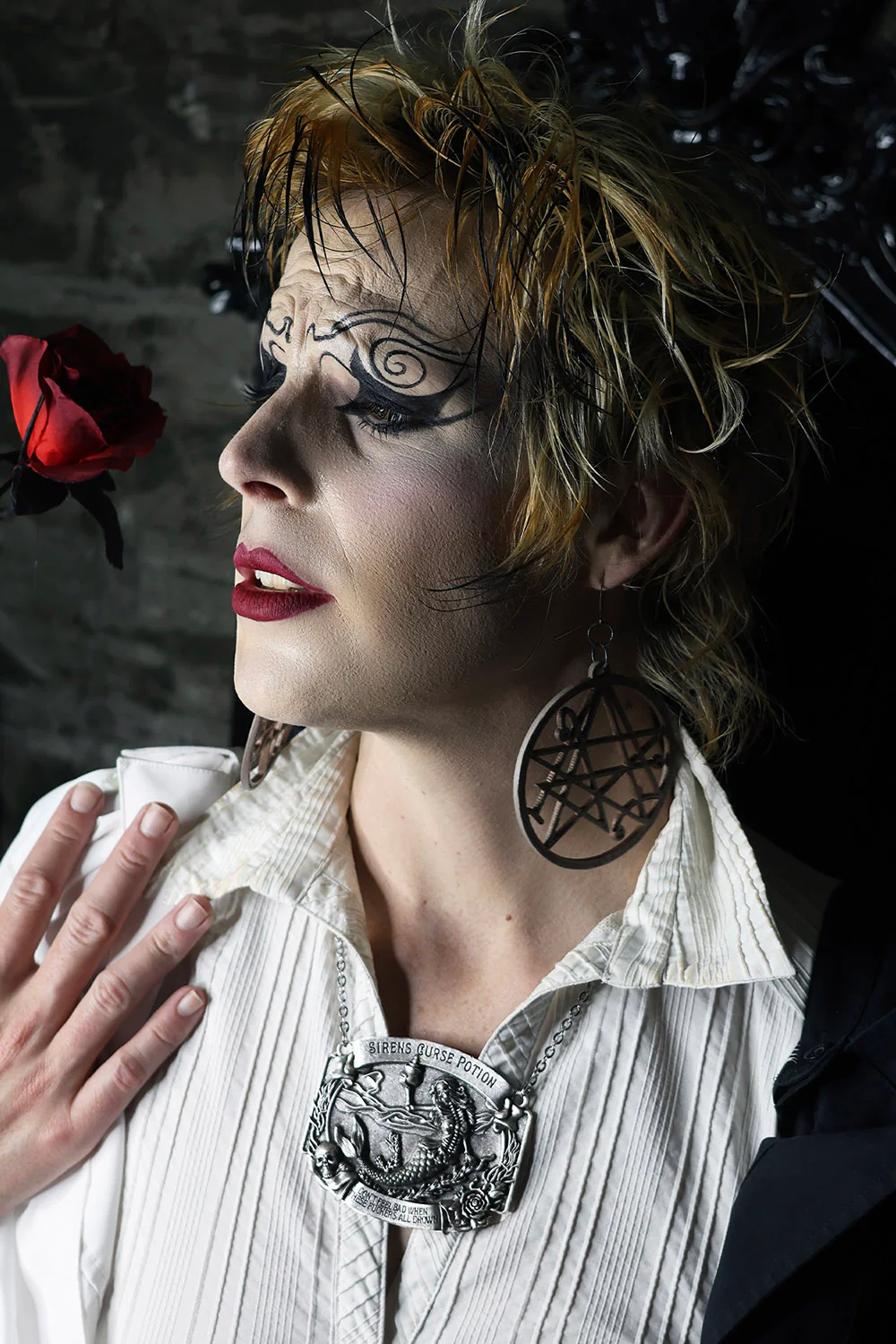 Siren's Curse Necklace [Mother of Hades x VampireFreaks] - Image 4