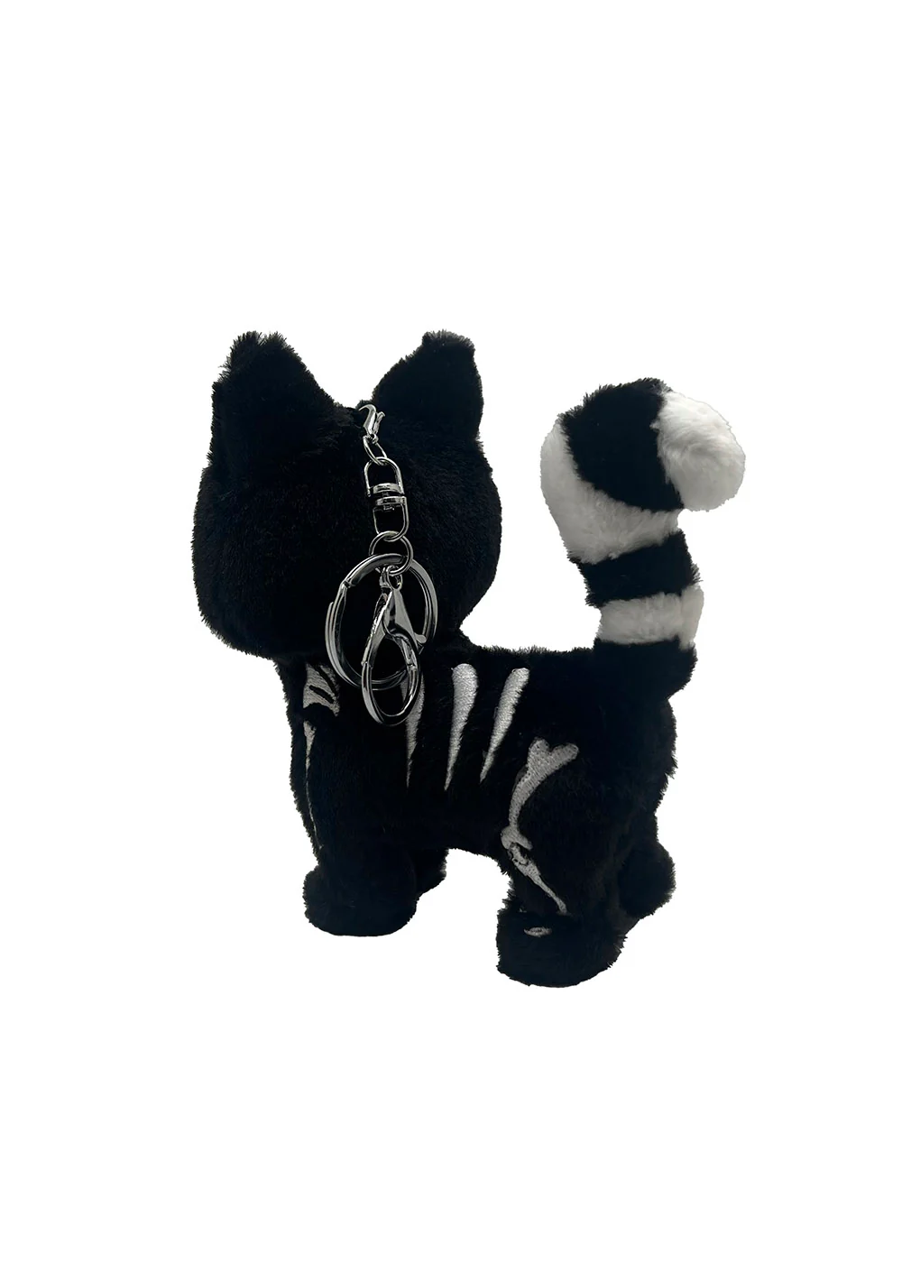 Skelekitty Plush Keychain - Image 7