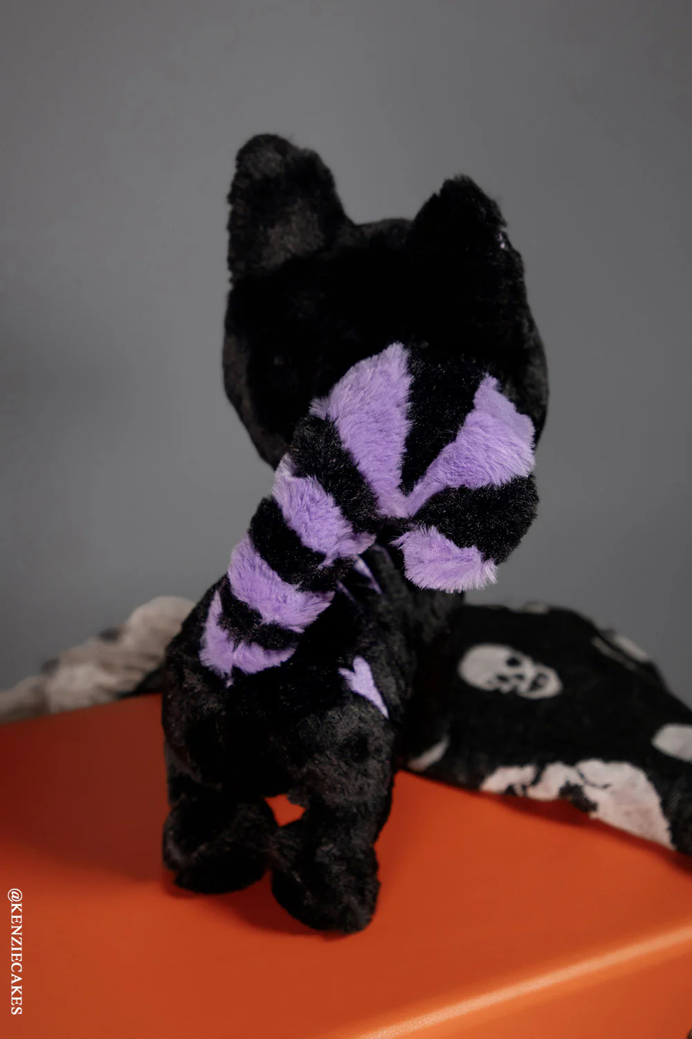 Skelekitty Plush Toy [Purple Bones Limited Edition] - Image 4
