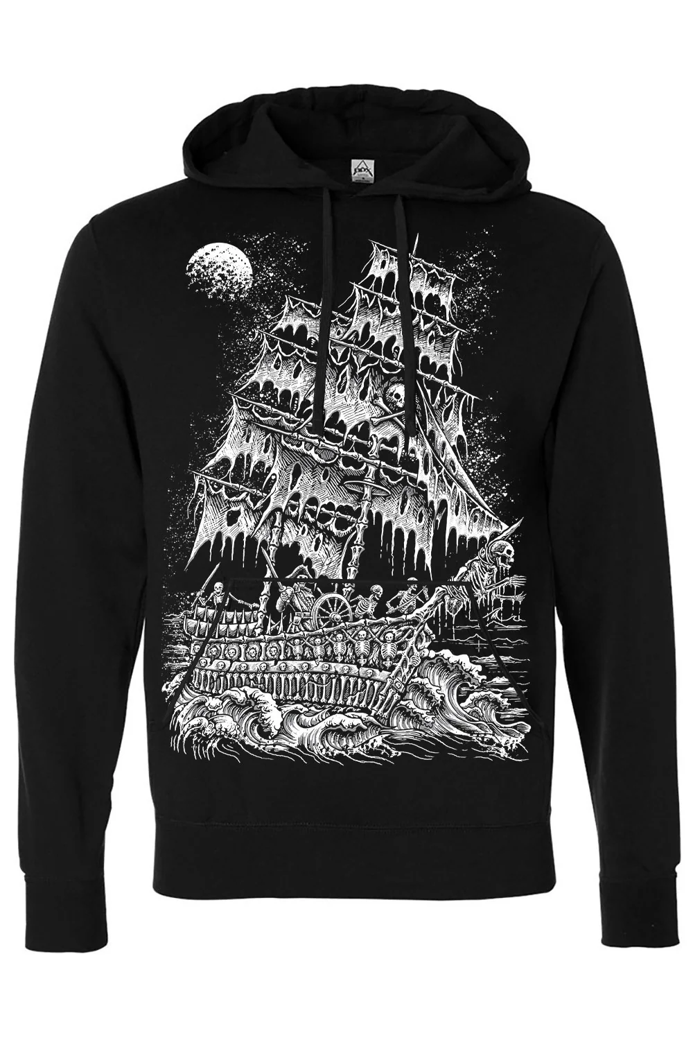Skeleton Crew Pirate Ship Hoodie - Image 6