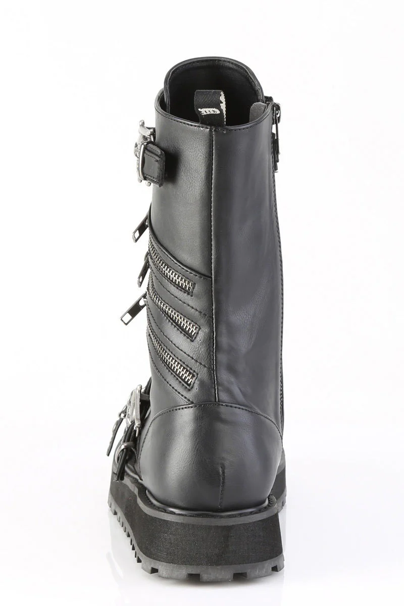 Skull & Crossbone Combat Boots [VALOR-240] - Image 4