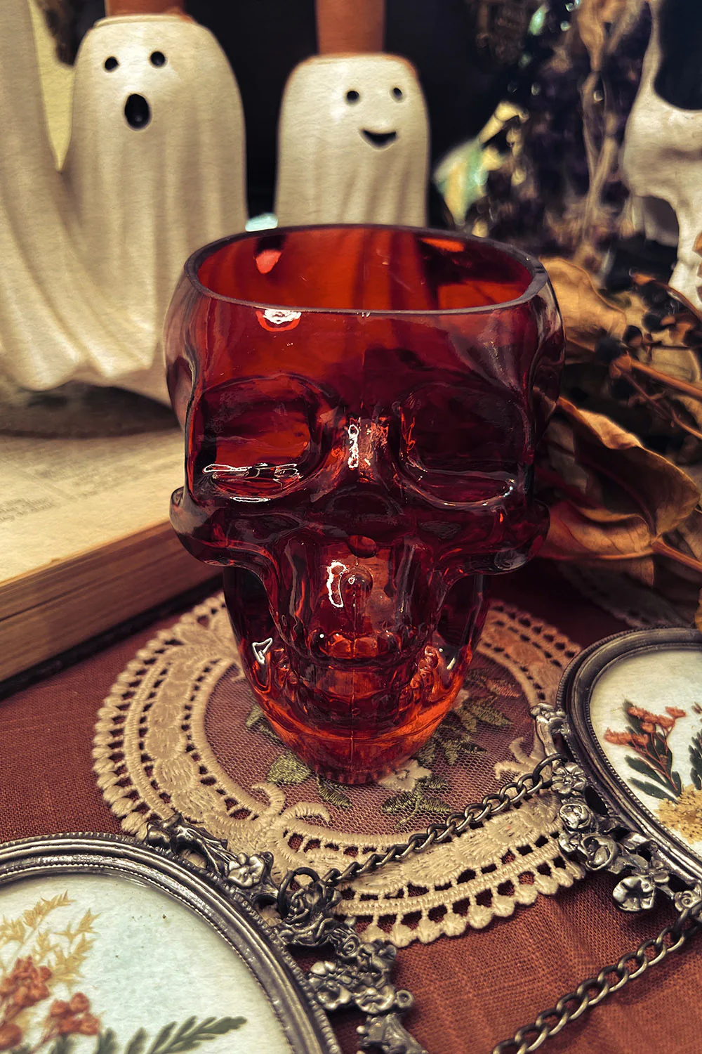Skull Drinking Glass [BLOOD RED] - Image 4