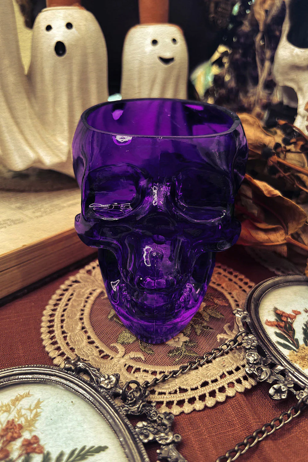 Skull Drinking Glass [Deep Purple] - Image 7