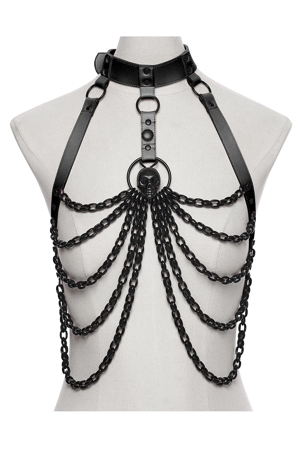 Skullbind Harness [Detachable Bat Bow] - Image 6