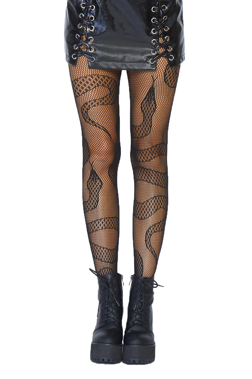 Snake Net Tights - Image 2
