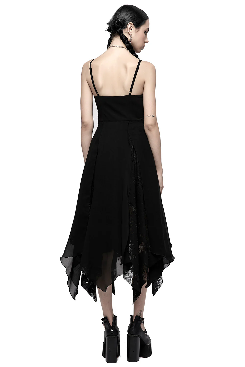 Spellcaster Chiffon Dress - Image 4