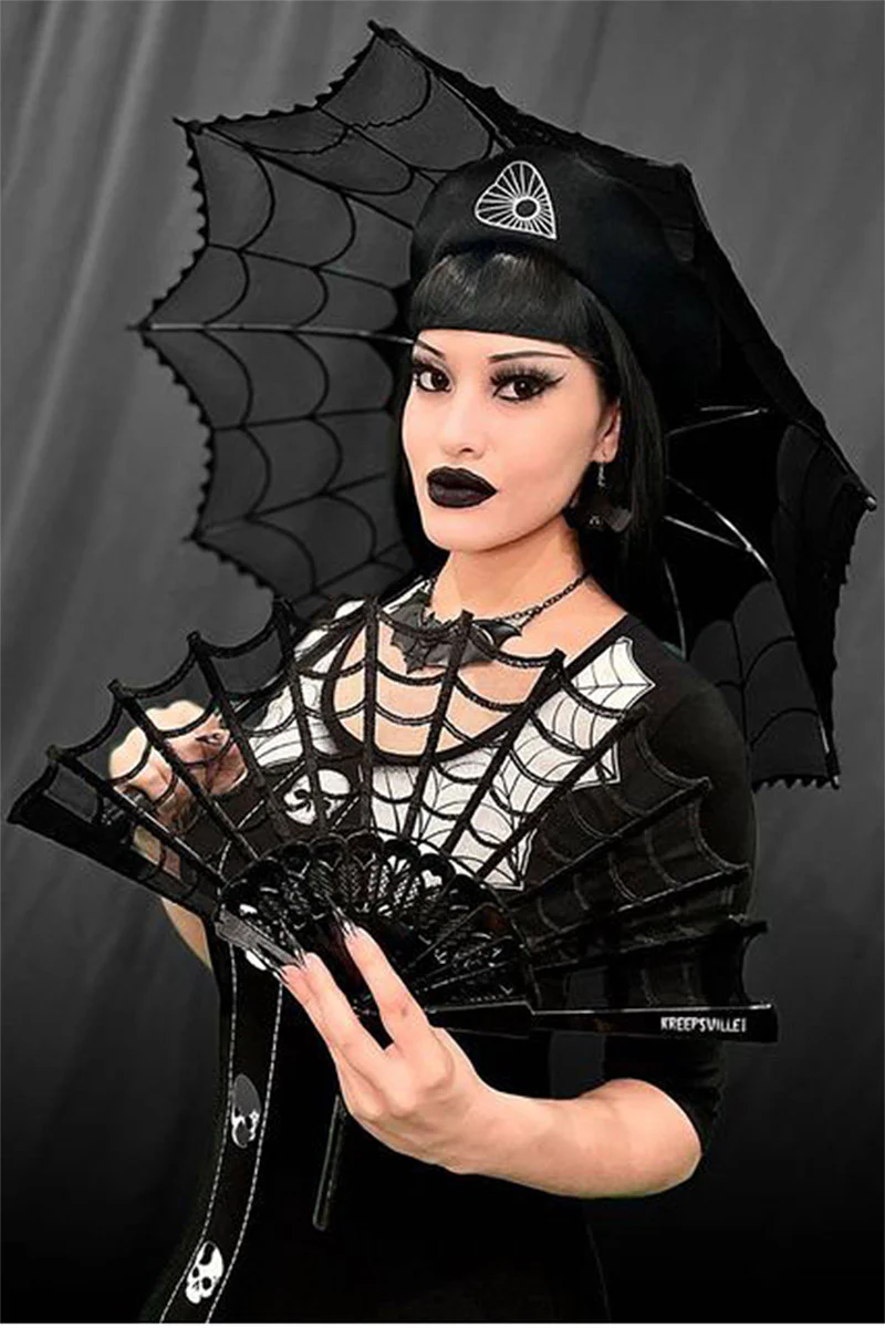 Spiderweb Lace Parasol - Image 4