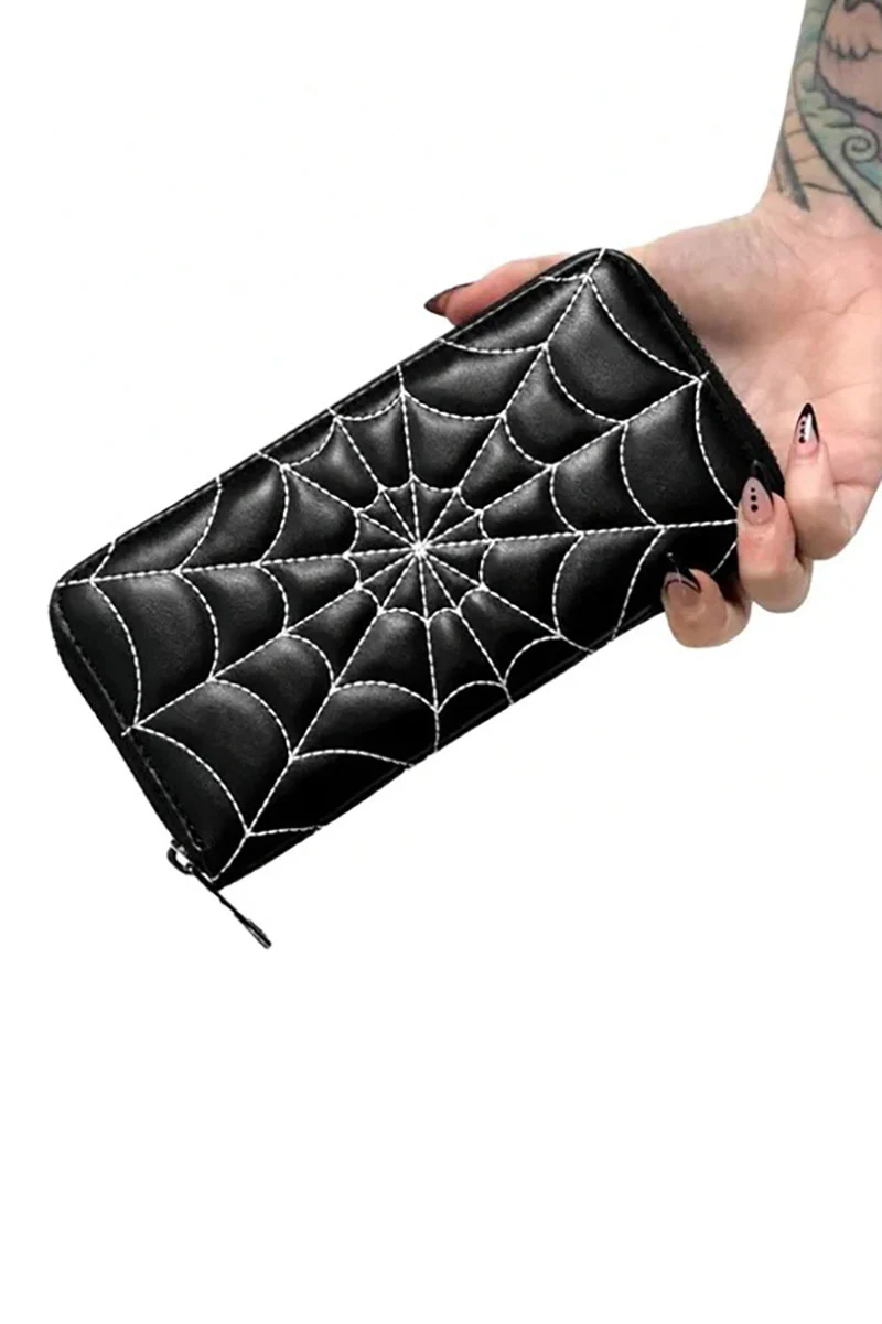 Spiderweb Wallet [Black/White] - Image 3