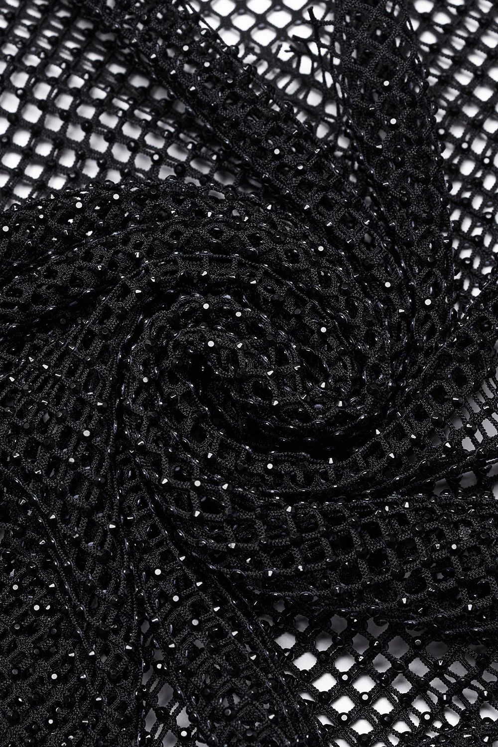 Spiked Shoulder Fishnet Bodysuit - Image 9