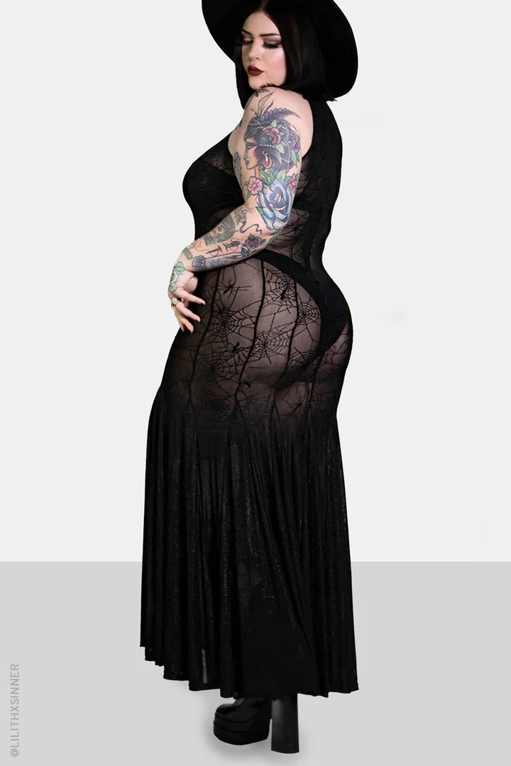 Spinnerette Maxi Dress - Image 9