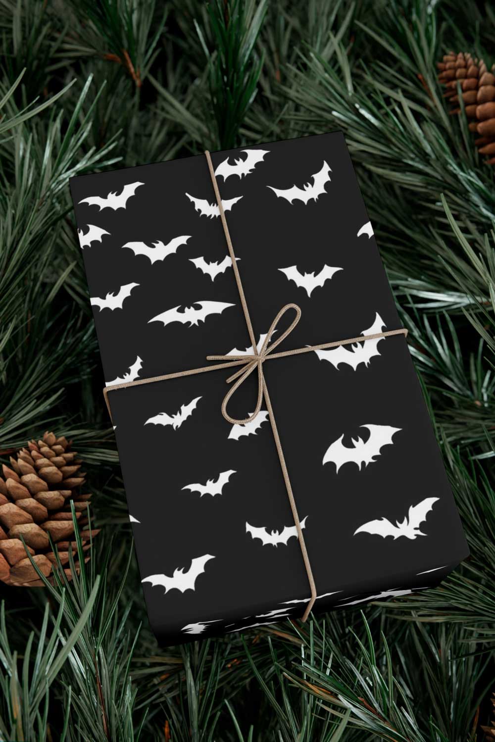 Spooky Bats Wrapping Paper [30" x 196"] - Image 2