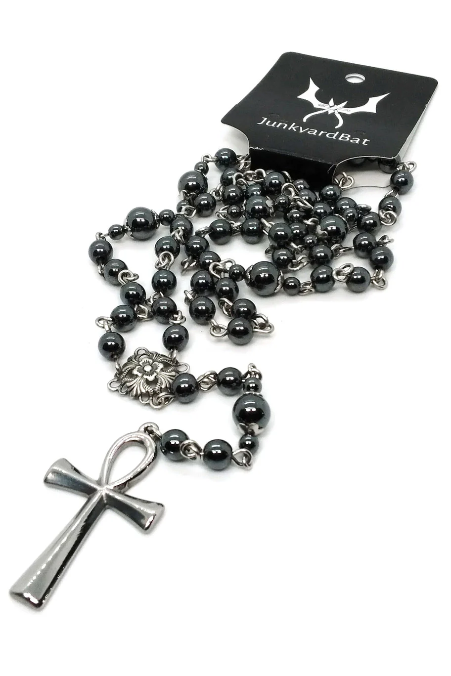 Steel Ankh Rosary - Image 3