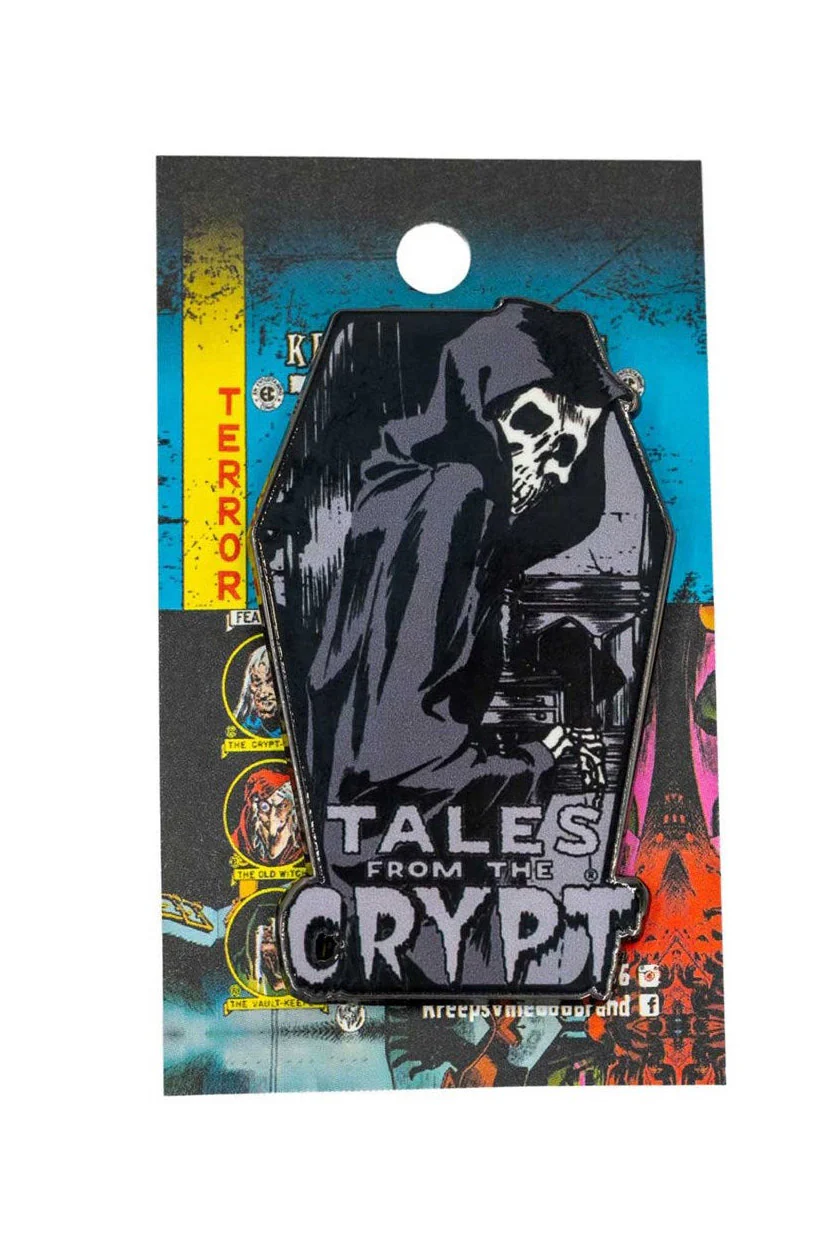 Tales From The Crypt Reaper Coffin Enamel Pin - Image 2