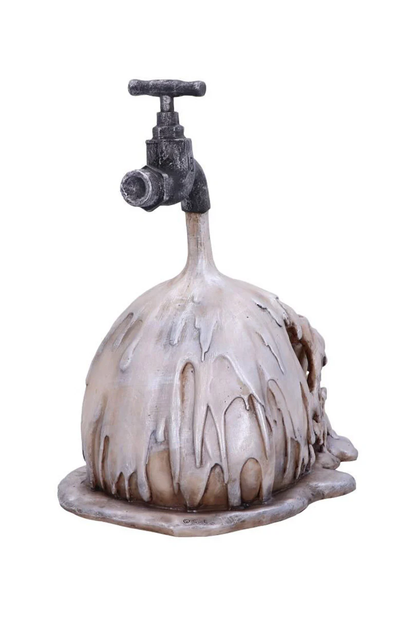 Tapped Melting Skull Statue - Image 4