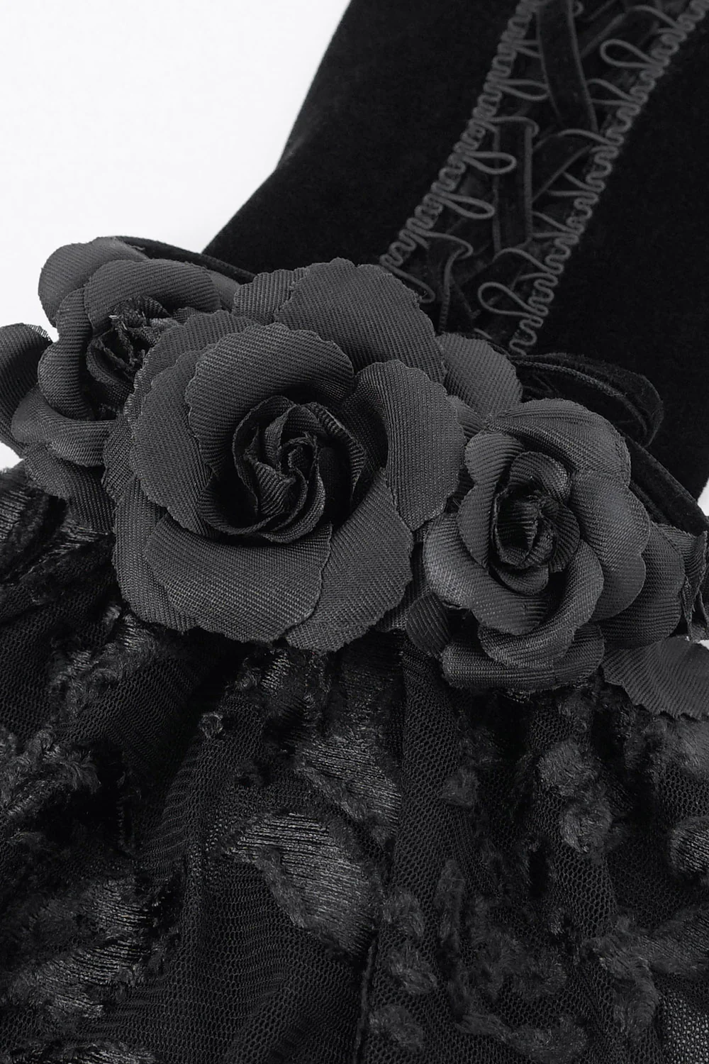 Tattered Witch Velvet Gloves - Image 12