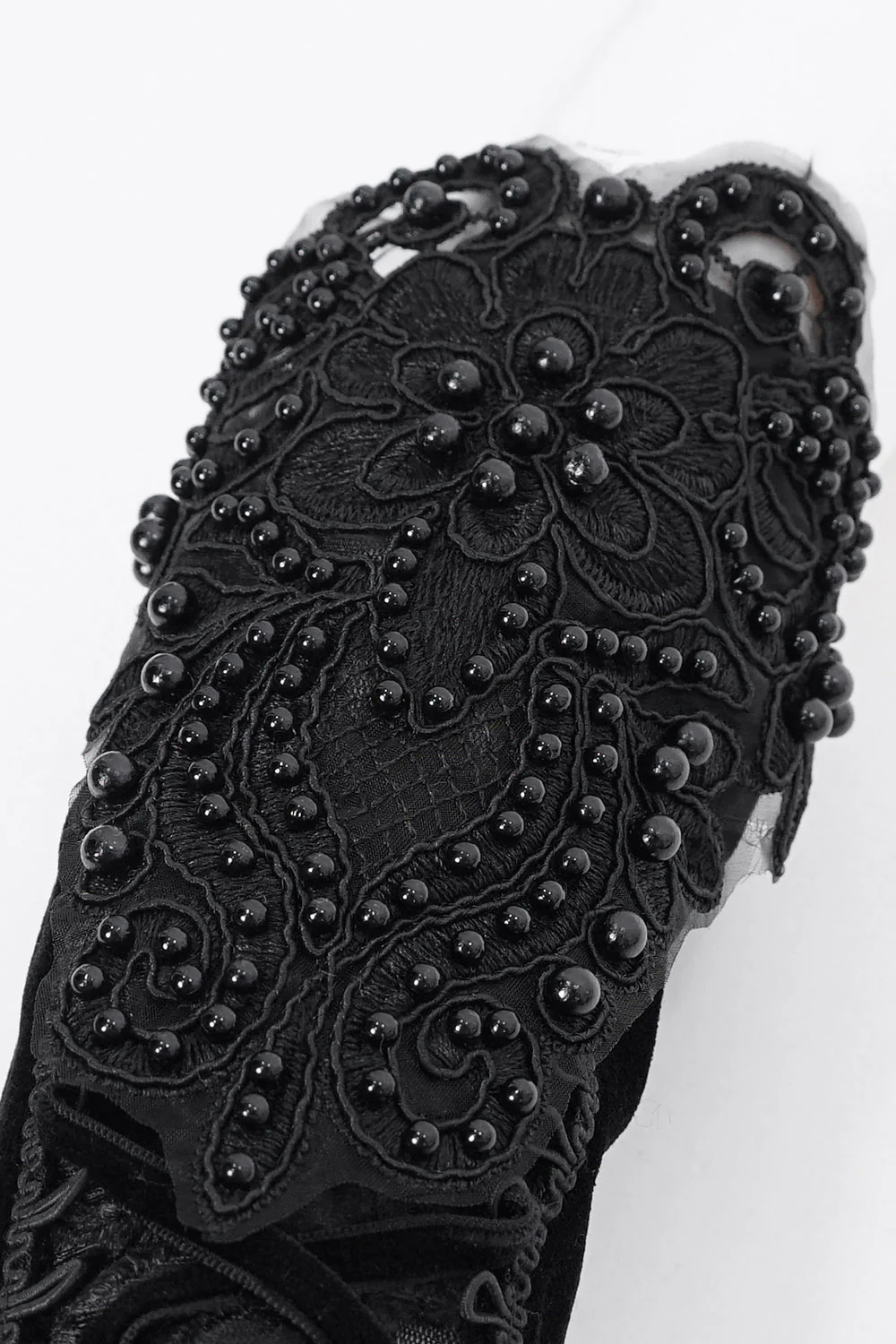 Tattered Witch Velvet Gloves - Image 8