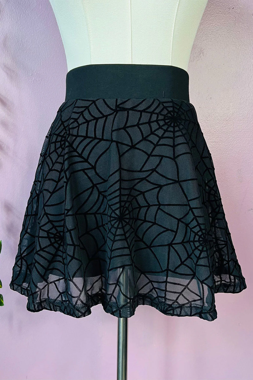 The Morbid Mini Skort [Webs] - Image 4