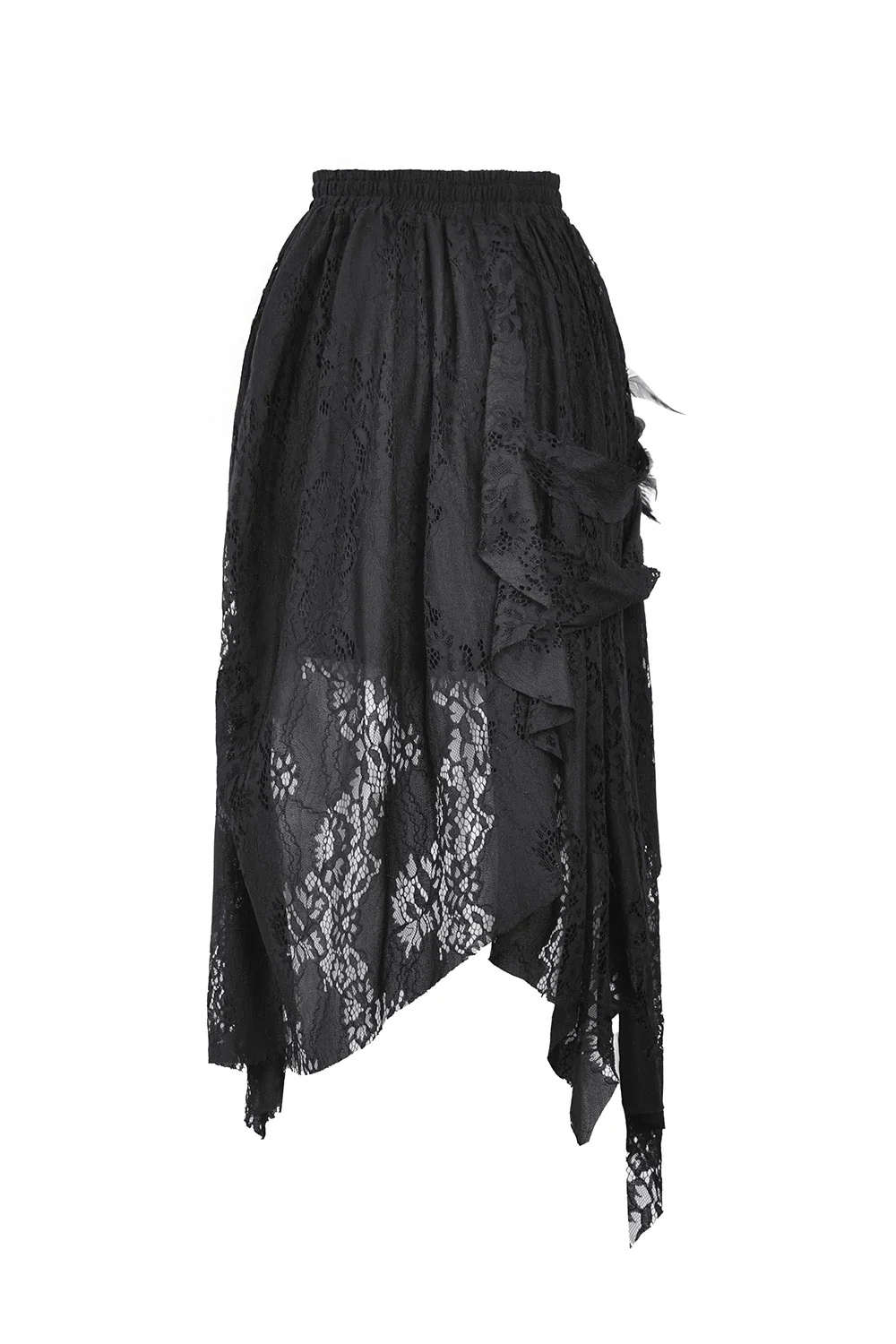Tombs of Cairo Gothic Midi Skirt - Image 8