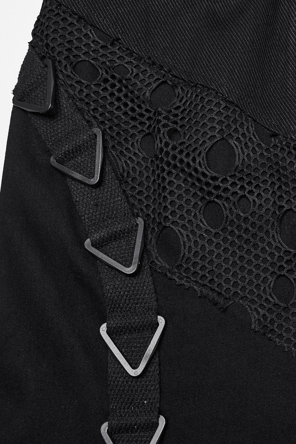 Trad Goth Fishnet Maxi Skirt - Image 7