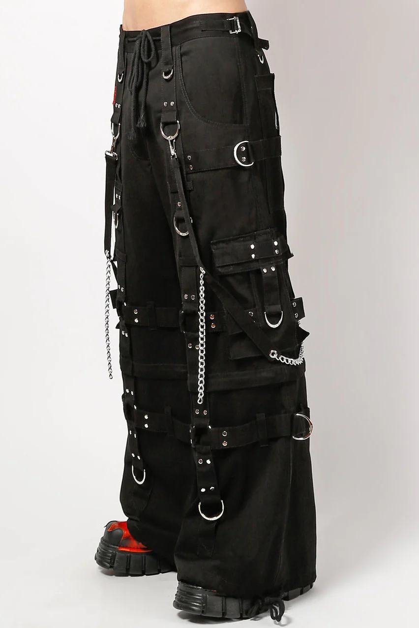 Tripp NYC Harness Dark Street Pants [BLACK] - Image 2