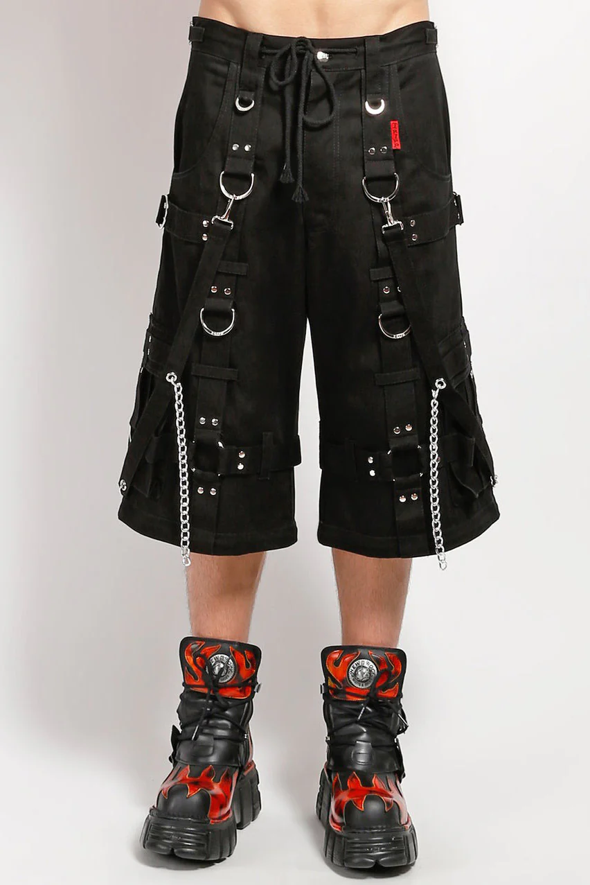 Tripp NYC Harness Dark Street Pants [BLACK] - Image 5