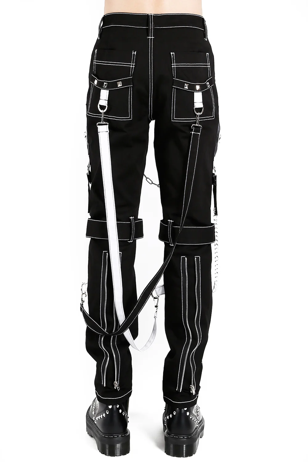 Tripp NYC Raider Pants [Black/White] - Image 3