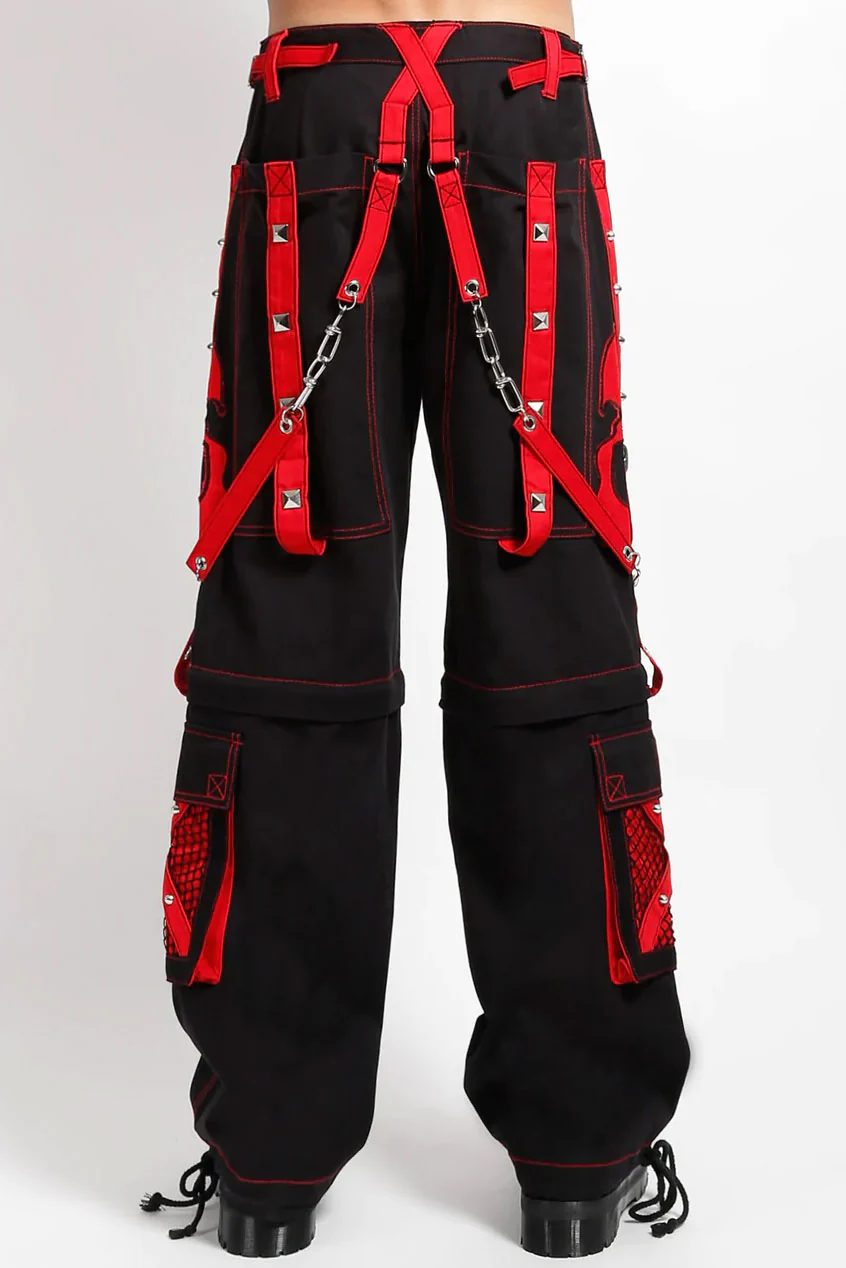 Tripp NYC Scare Pants [Black/Red] - Image 4