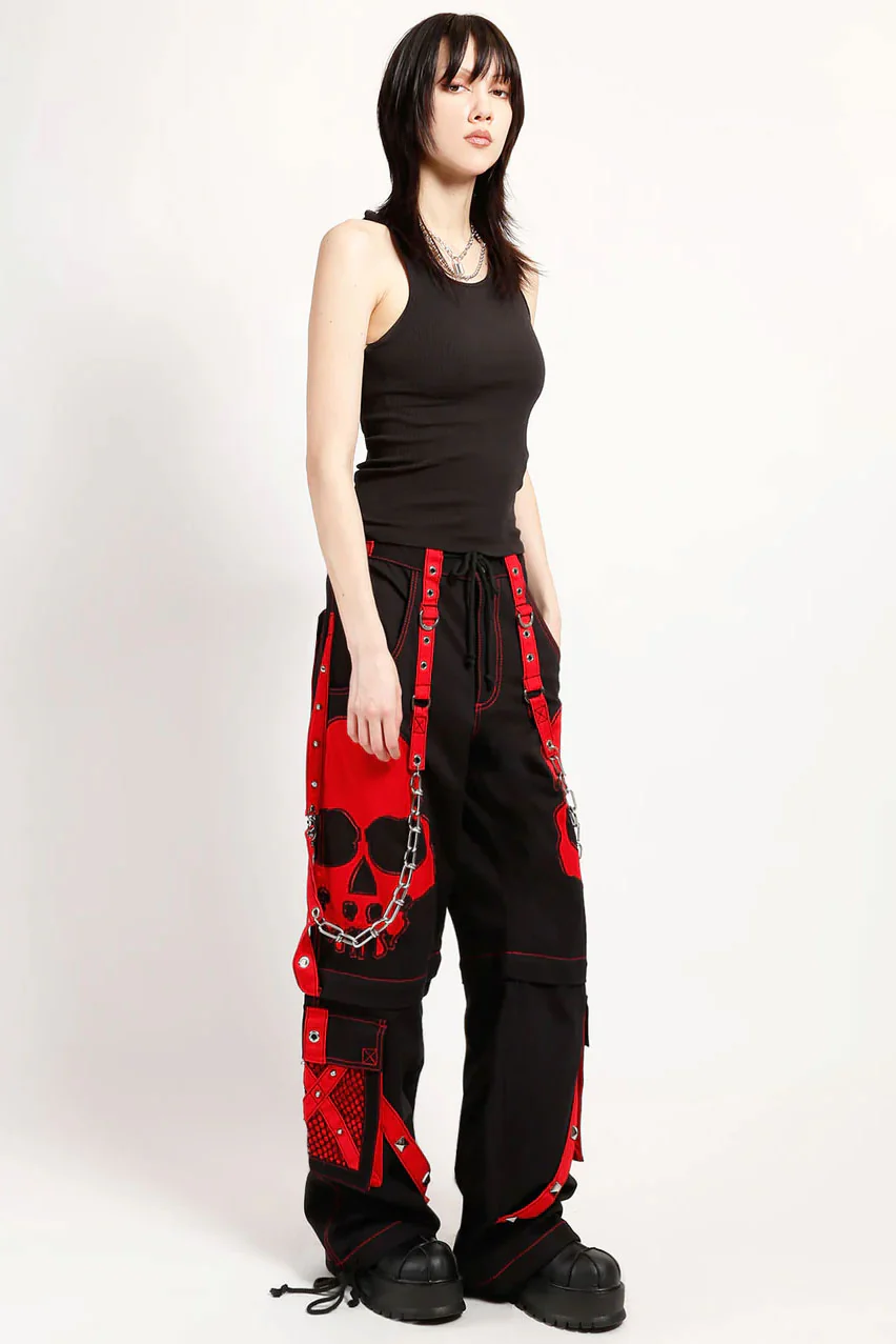Tripp NYC Scare Pants [Black/Red] - Image 7