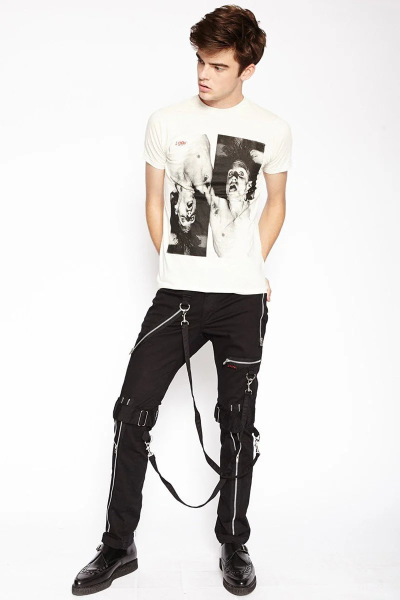 Tripp NYC Strap Zipper Bondage Pants [Black] - Image 5