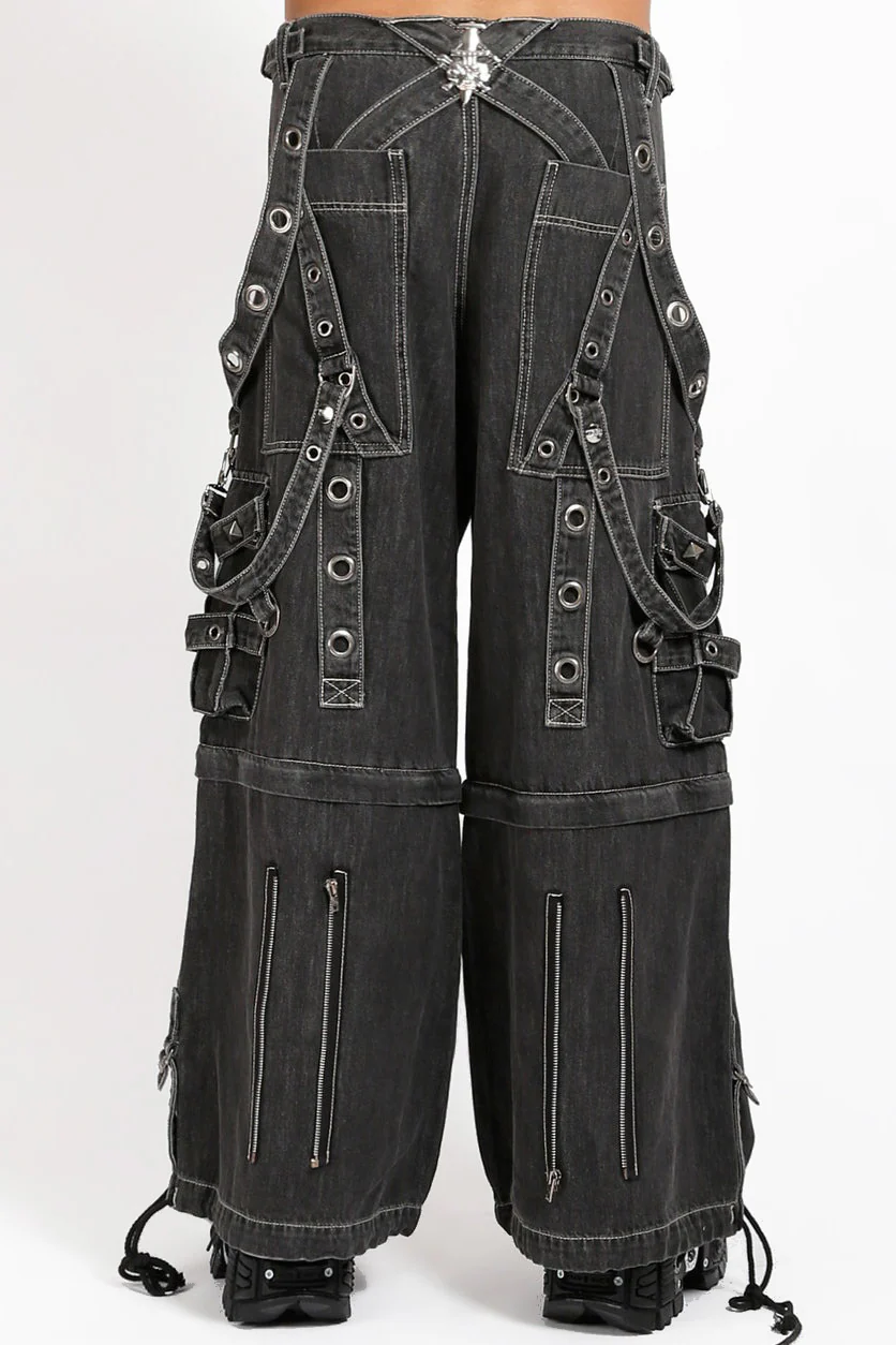 Tripp NYC Super O-Ring Pants [BLACK DENIM] - Image 4