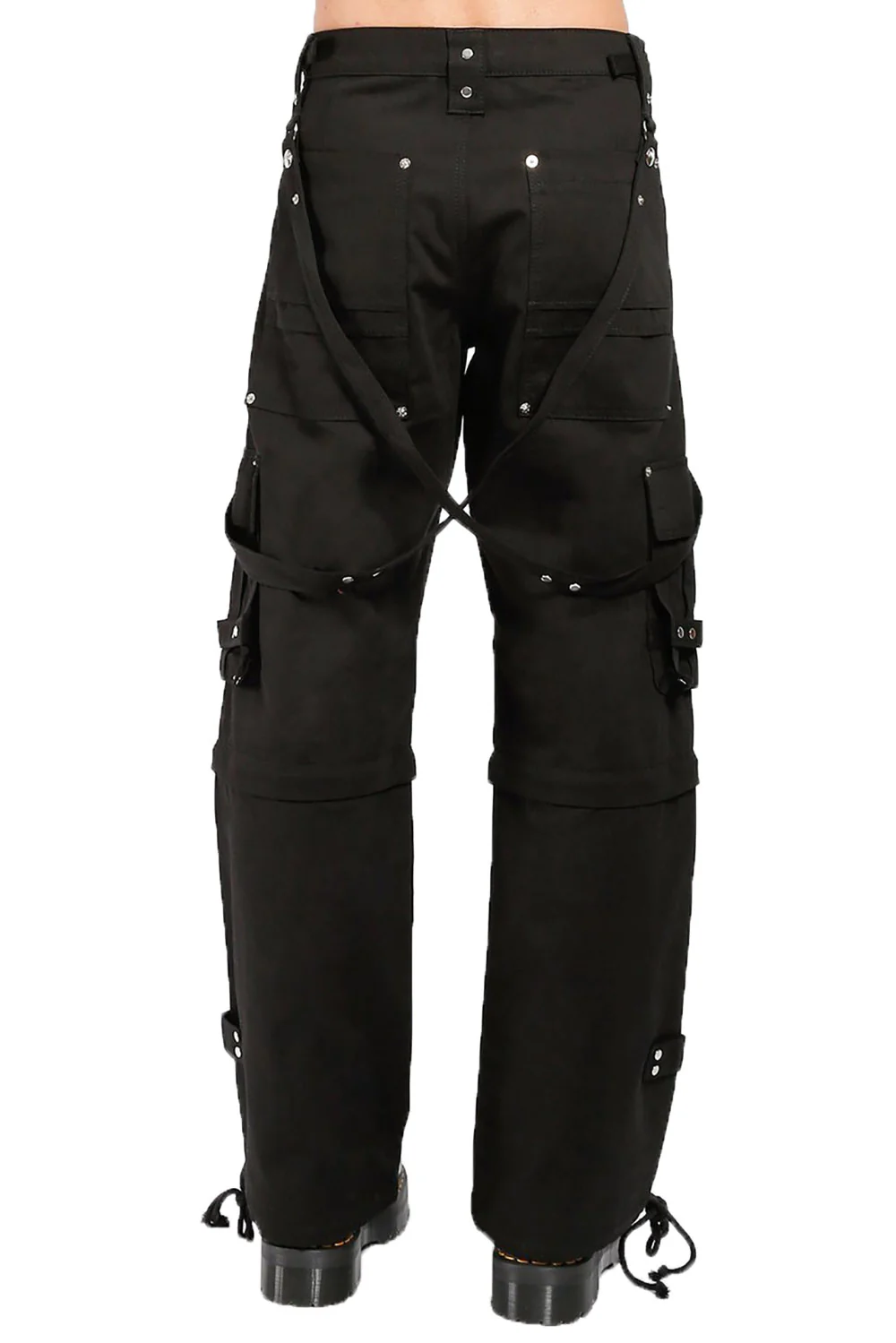 Tripp NYC Zip Off Crush Pants [Black/Black] - Image 4