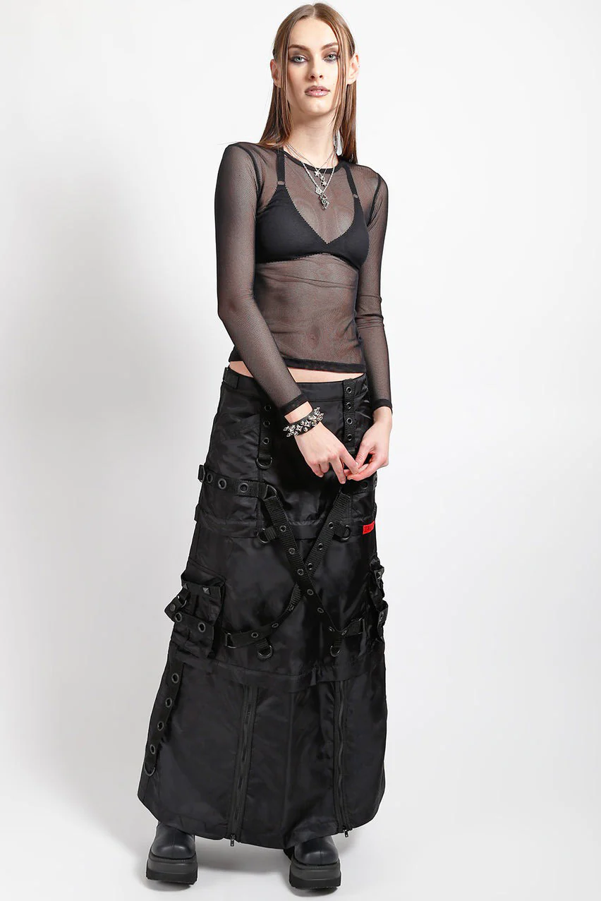 Tripp NYC Zip Off Mega Nylon Skirt - Image 2