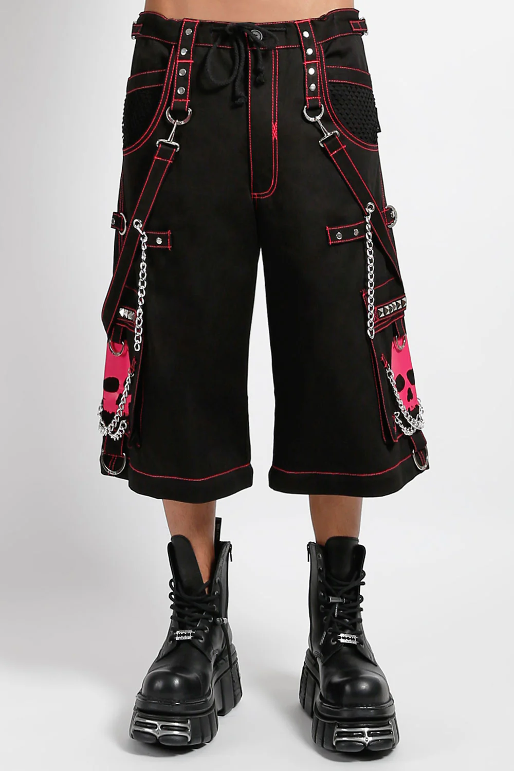 Tripp Super Skull Pants [Black/Pink] - Image 14