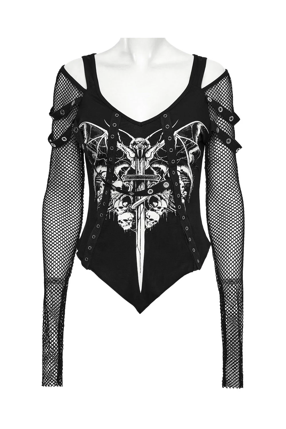 Twilight Blade Fishnet Top - Image 4