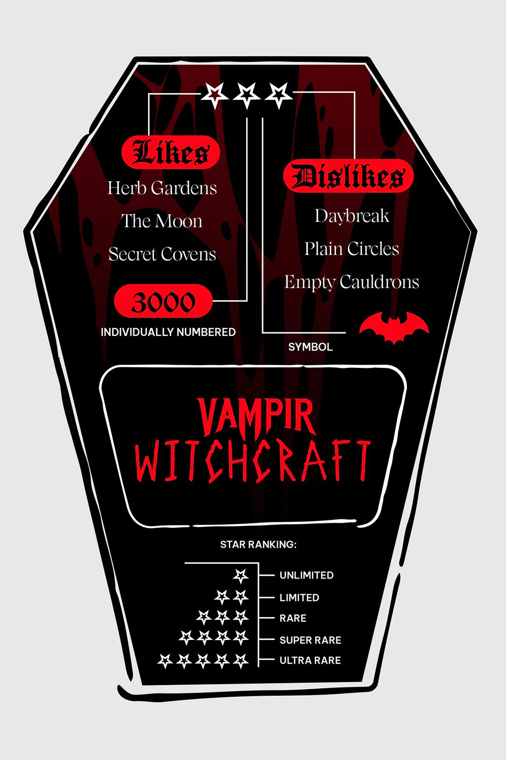 Vampir: Witchcraft Plush Toy [Black/Red] - Image 4