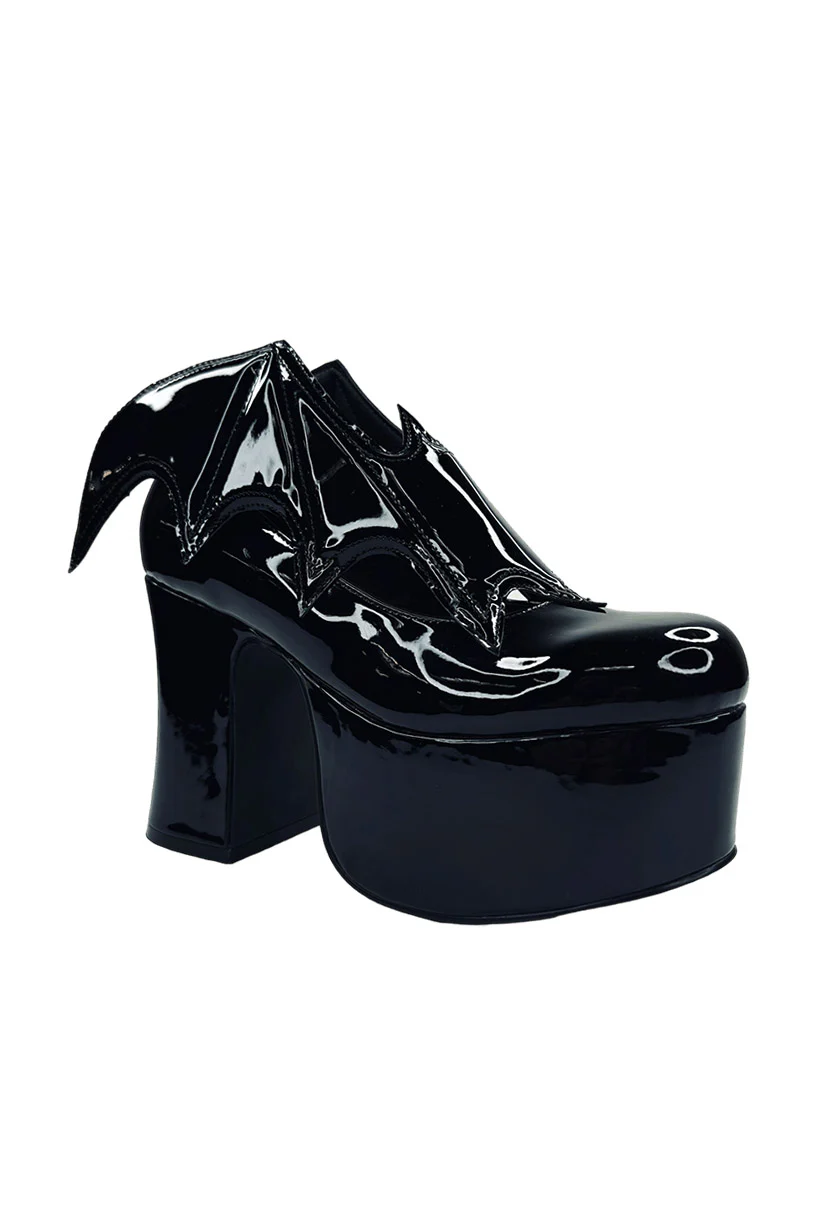 Vampira Heels [BLACK PATENT] - Image 2