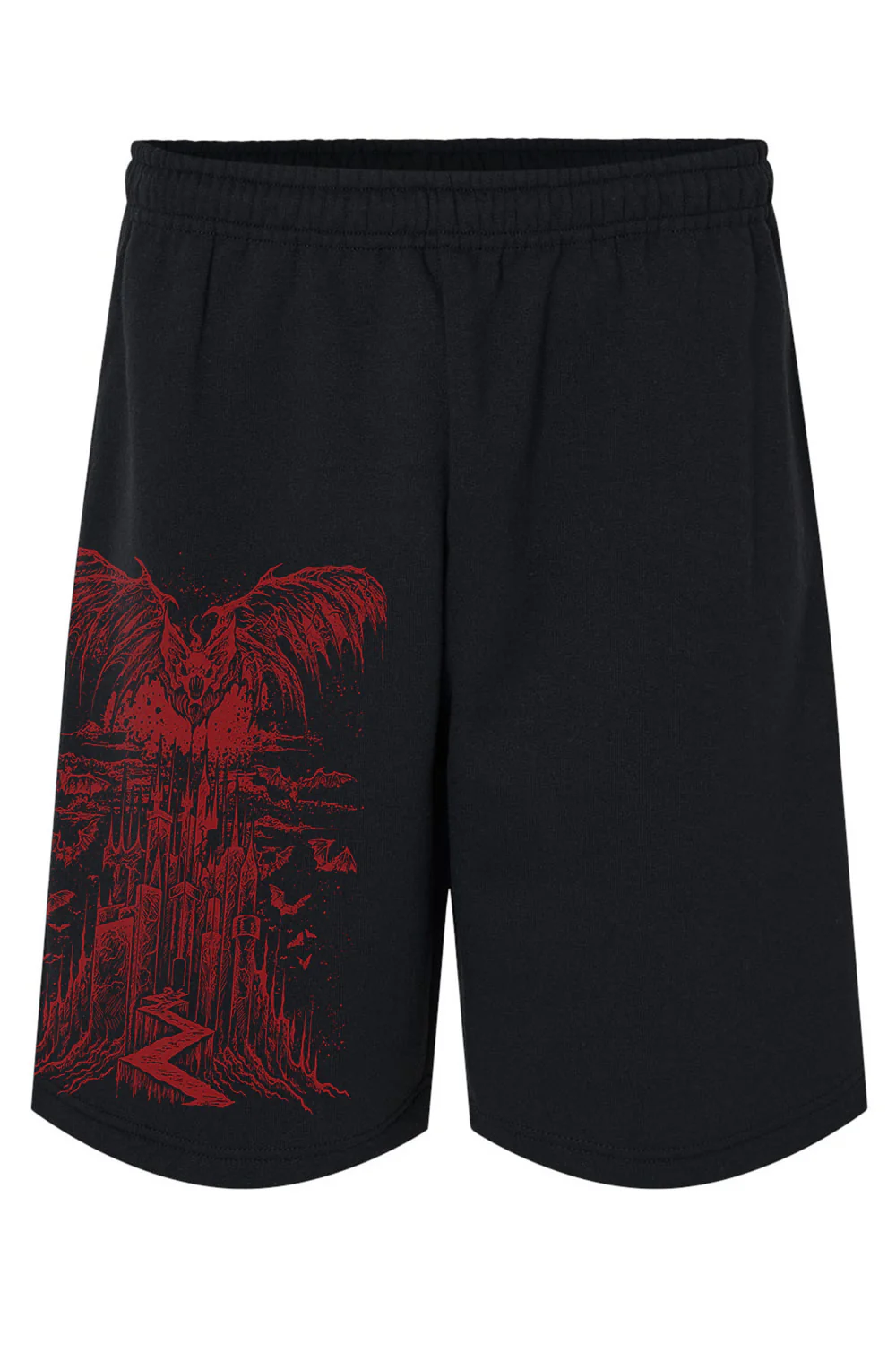 Vampire Castle Sweat Shorts [Unisex] - Image 12