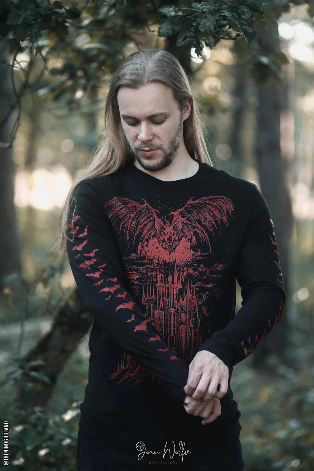 Vampire Castle T-shirt [BLOOD RED] - Image 14