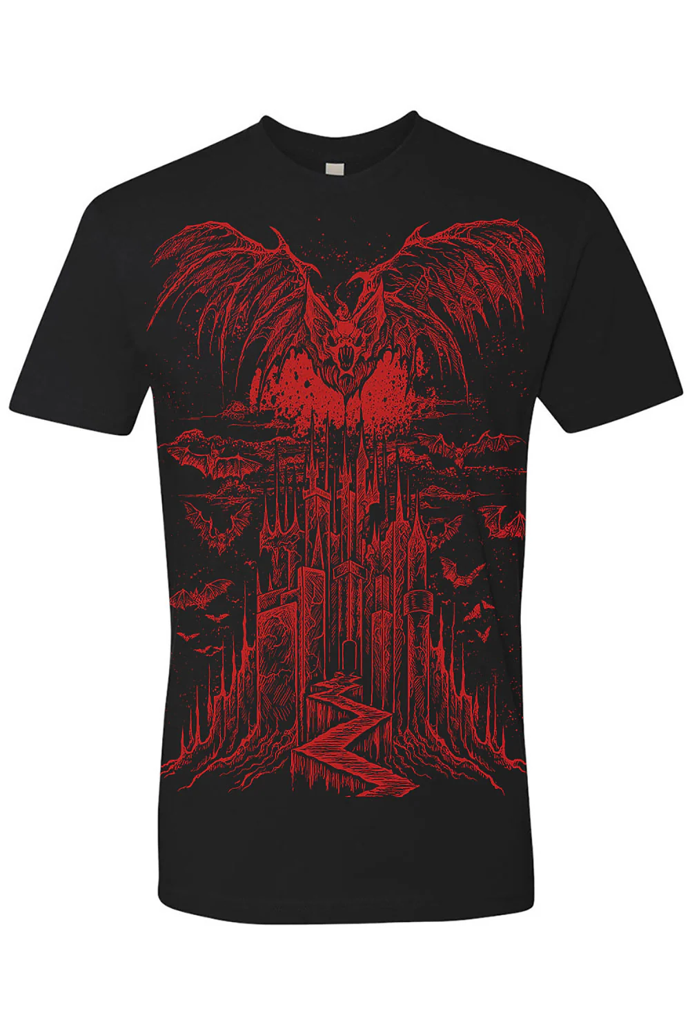 Vampire Castle T-shirt [BLOOD RED] - Image 6