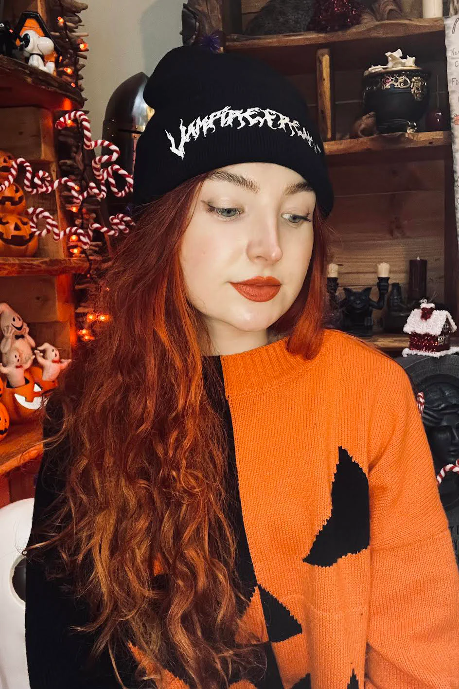 VampireFreaks Logo Beanie - Image 6
