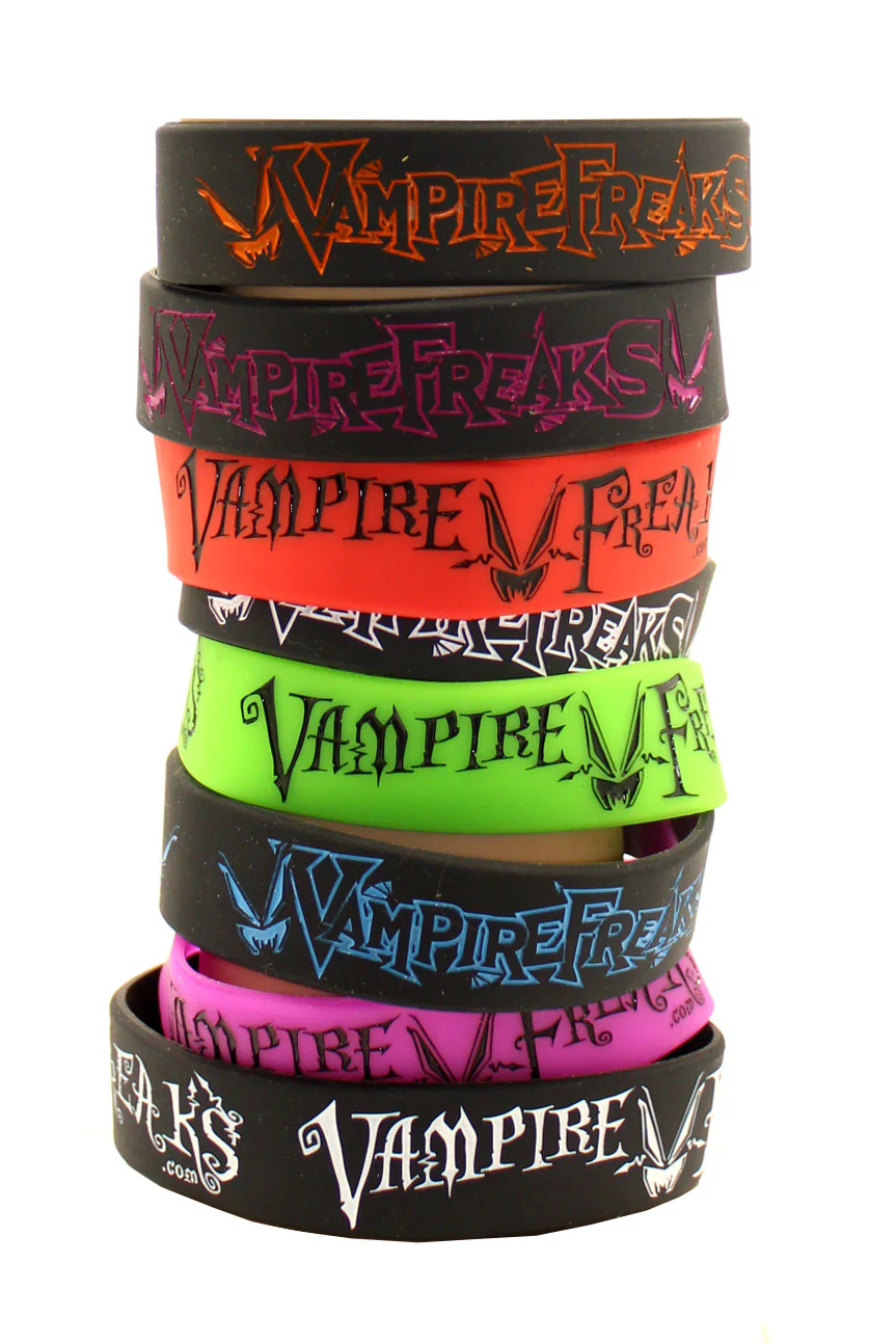 VampireFreaks Rubber Bracelets [4 Pack] - Image 2