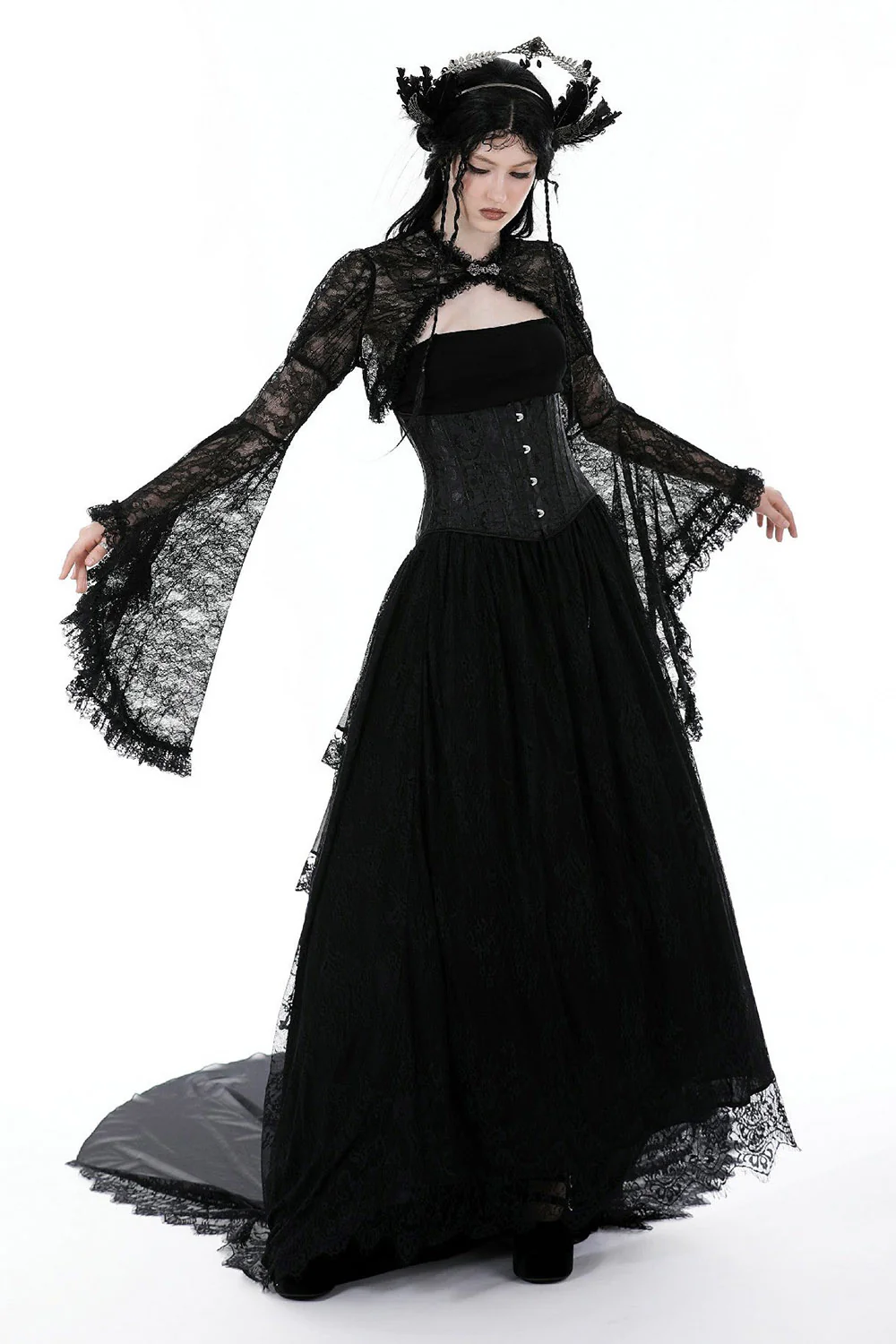 Vampiren Gothic Lace Shrug - Image 4