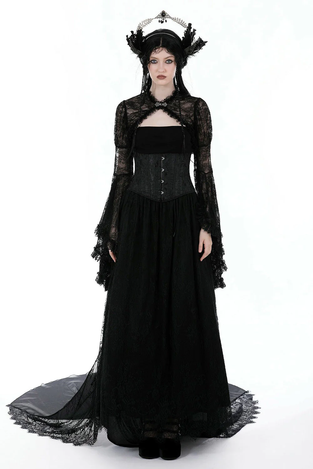 Vampiren Gothic Lace Shrug - Image 5