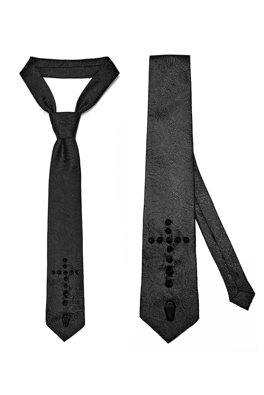 Victorian Goth Necktie - Image 2