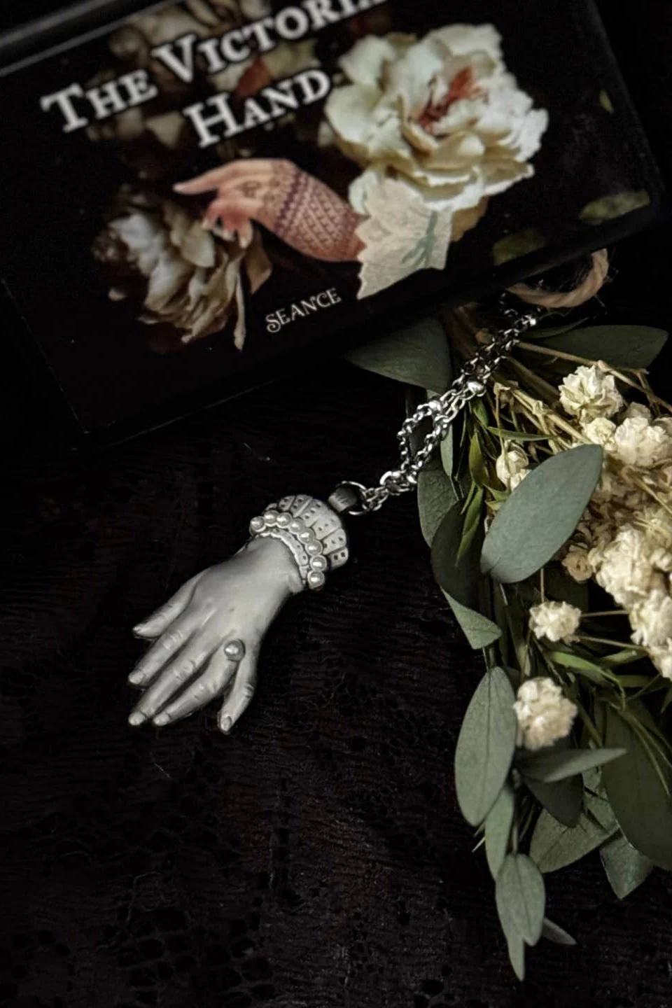 Victorian Hand Necklace