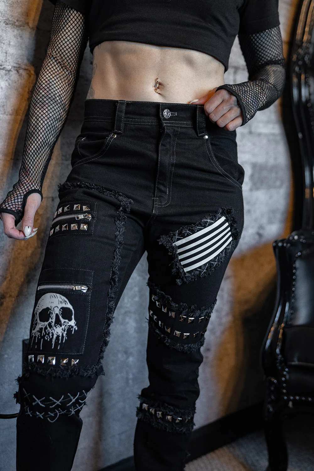 War Machine Exposed Stitch Pants [Unisex] - Image 4