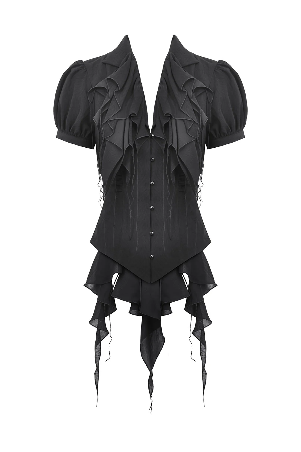 Ward Witch Buttoned Blouse - Image 7