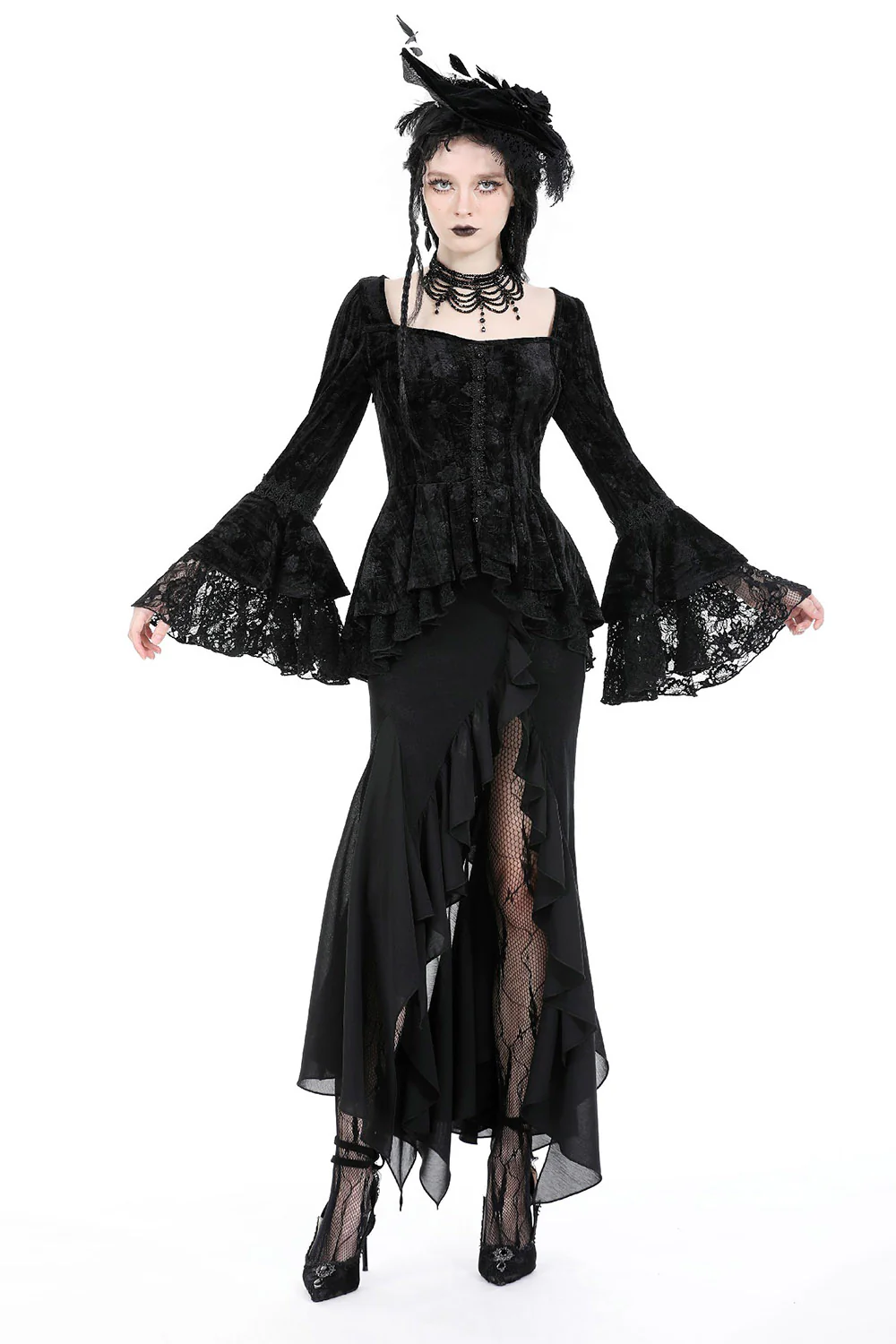 Weeping Willow Gothic Top - Image 3