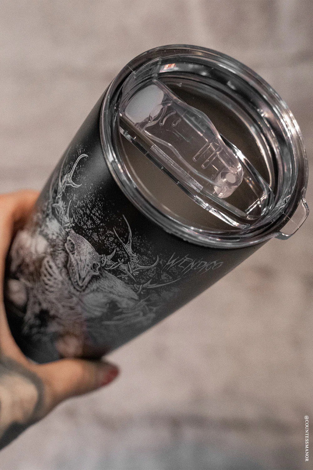 Wendigo 20 oz Travel Mug - Image 3